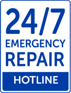 24/7 emergency repair hotline